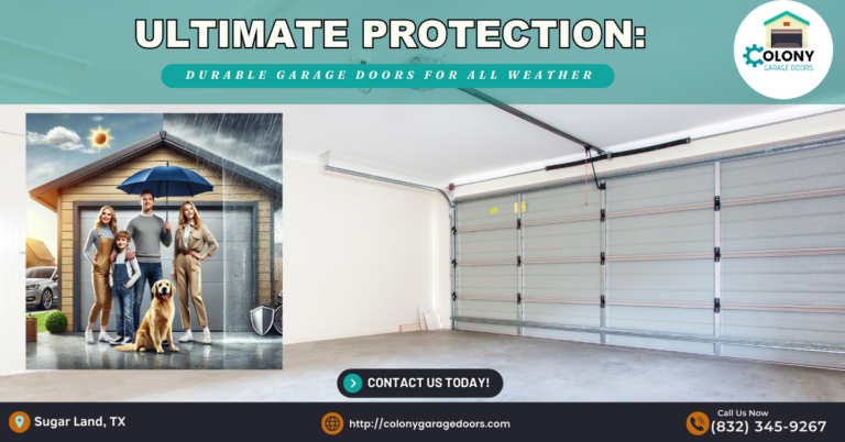 Ultimate Protection: Durable Garage Doors for All Weather 1 Colony Garage Doors 1