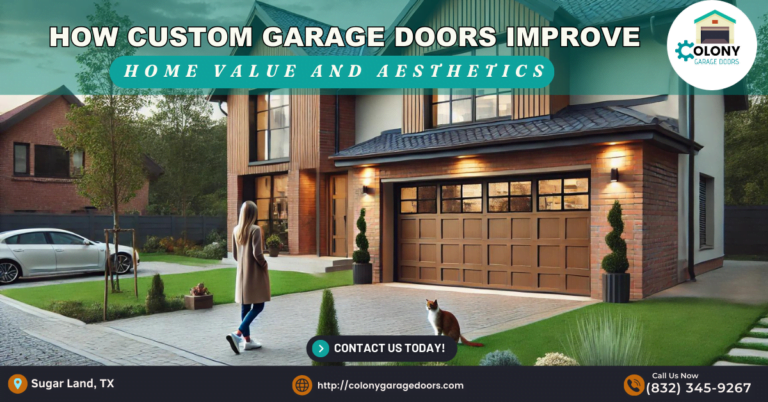 How Custom Garage Doors Improve Home Value and Aesthetics 1 Colony Garage Doors