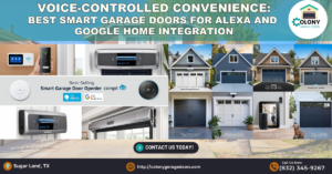 Pioneering Style: Garage Door Trends 2024 in Sugar Land, TX 7 Smart Garage Doors