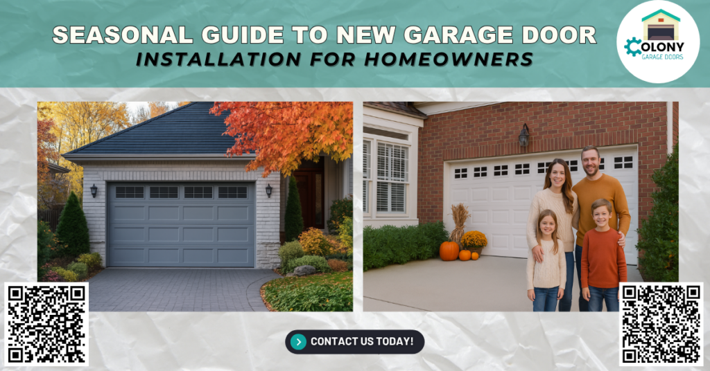 Seasonal Guide to New Garage Door Installation for Homeowners 1 Seasonal Guide to New Garage Door Installation for Homeowners