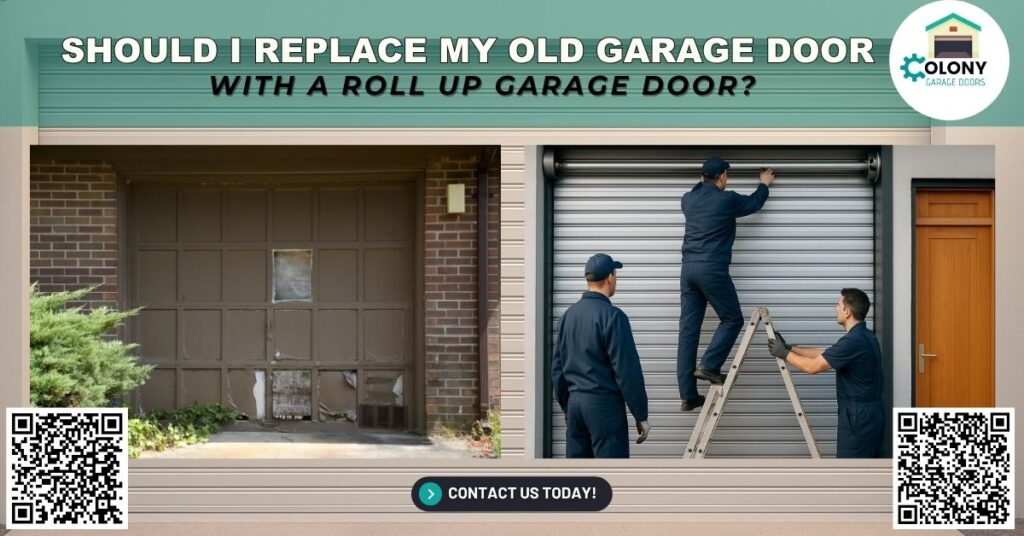 Should I Replace My Old Garage Door with a Roll-Up Garage Door? 1 Should I Replace My Old Garage Door with a Roll-Up Garage Door?