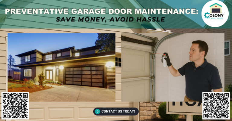 Blogs 17 Preventative Garage Door Maintenance: Save Money, Avoid Hassle - Colony Garage Doors