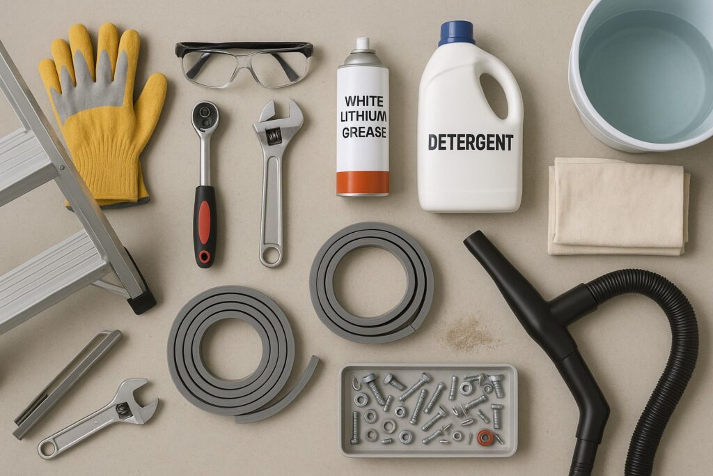 Preventative Garage Door Maintenance: Save Money, Avoid Hassle 3 Garage Door Toolkit