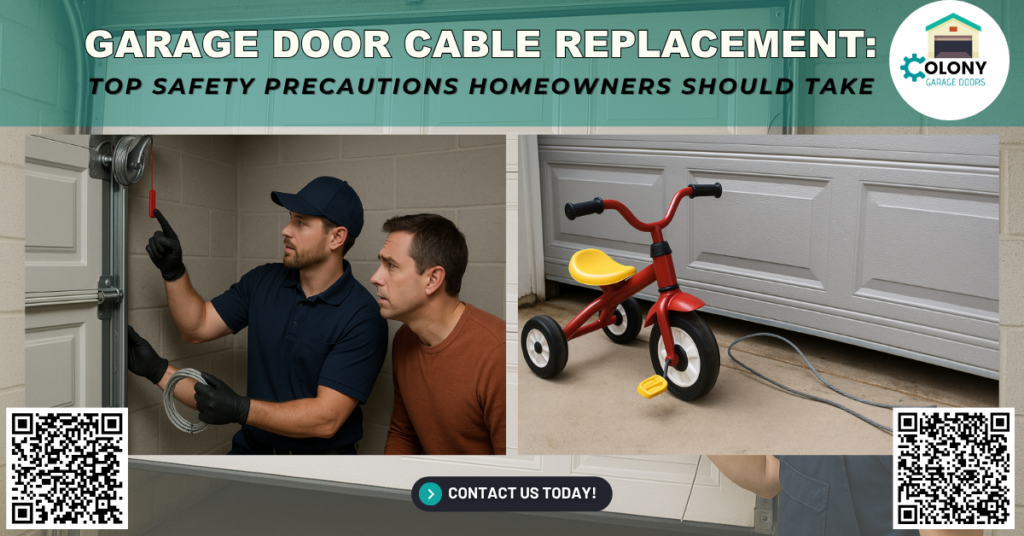 Garage Door Cable Replacement: Top Safety Precautions Homeowners Should Take 1 Garage Door Cable Replacement: Top Safety Precautions Homeowners Should Take
